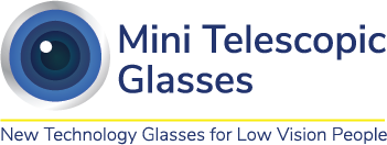 Mini Telescopic Glasses – Low Vision Patients